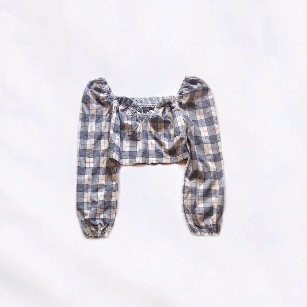3 for $25 : miss pap ⋆ plaid crop top
